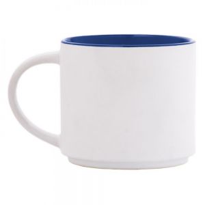 TAZA DE CERÁMICA BICOLOR BABEL personalizada