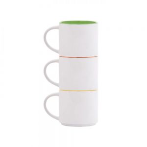 TAZA DE CERÁMICA BICOLOR BABEL personalizada