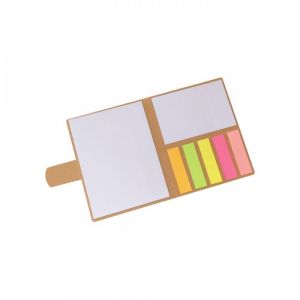 ESTUCHE CON NOTAS ADHESIVAS CUBIERTA SUAVE personalizada