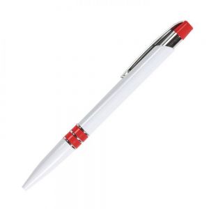 BOLIGRAFO CON BARRIL BLANCO personalizada
