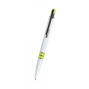 BOLIGRAFO CON BARRIL BLANCO personalizada