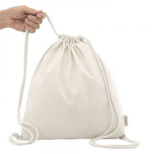 BOLSA MOCHILA DE ALGODÓN 