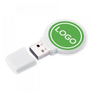 U. DE MEMORIA FLASH 4 GB PLASTICO REDONDA personalizada
