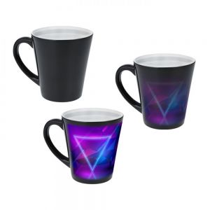 TAZA MAGICA CONICA 12OZ. CIRCUS SUB103 NEGRO personalizada