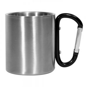 MUG CON GANCHO CARABINERO ¨CARIBE¨ personalizada