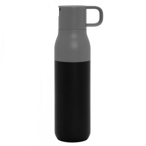 BOTELLA TÉRMICA CON DOS TAPAS 