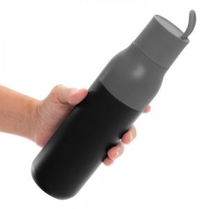 BOTELLA TÉRMICA CON DOS TAPAS 