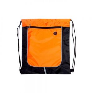 MOCHILA TIPO SACO CON JARETA Y CIERRE personalizada